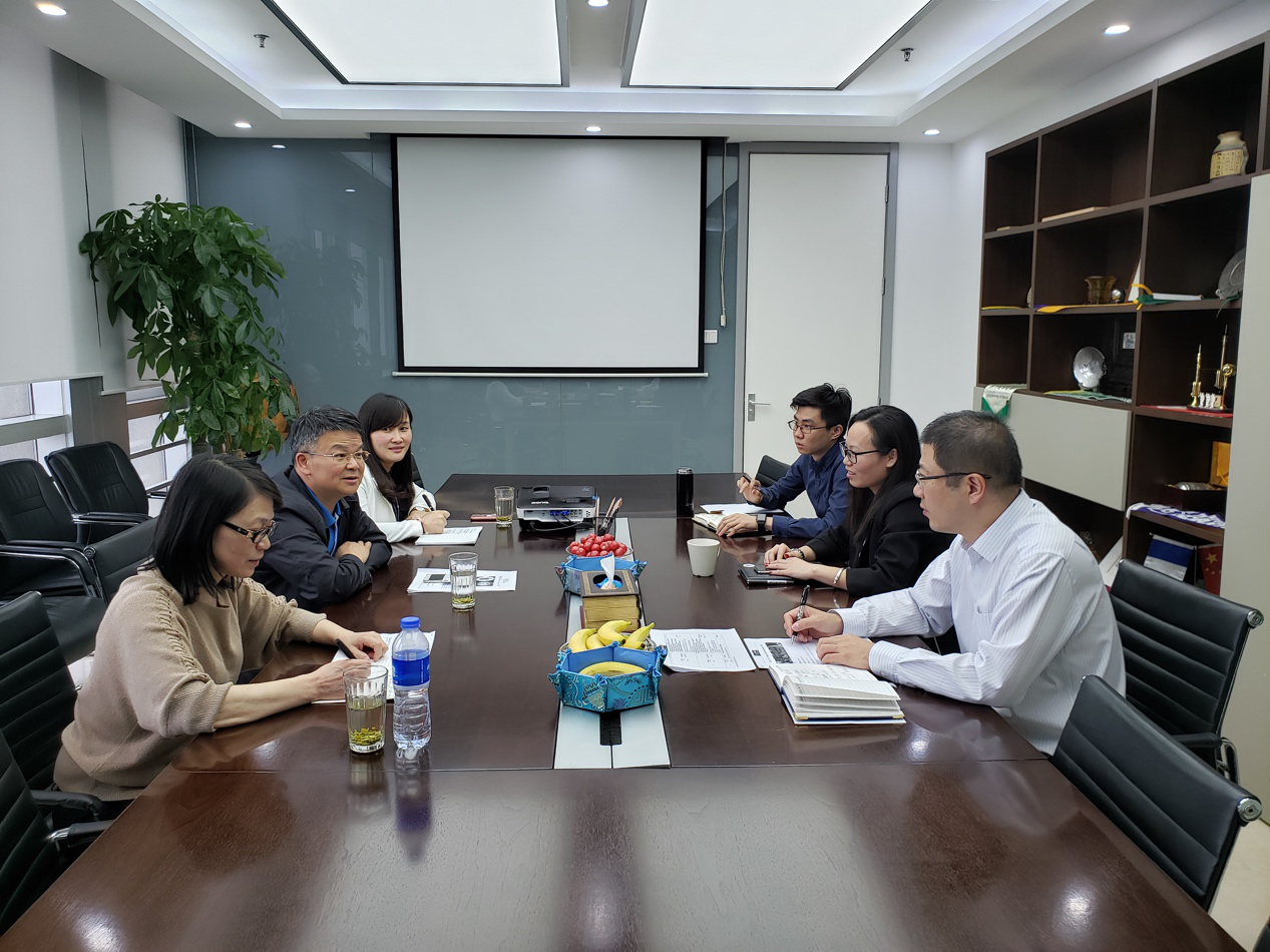 2019年3月湖南城市学院党委副书记来我院进行考察调研